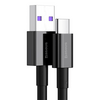 Baseus Superior USB Type-A/USB Type-C Gyorstöltős adatkábel 2m, fekete (CATYSA01) Baseus Superior USB Type-A/USB Type-C Gyorstöltős adatkábel 2m, fekete (CATYSA01)