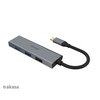 Akasa AK-CBCA25-18BK USB Type-C - 4 x USB 3.0 adapter