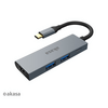 Akasa AK-CBCA19-18BK USB Type-C 4in1 HUB - HDMI Akasa AK-CBCA19-18BK USB Type-C 4in1 HUB - HDMI