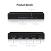 ADA Club3D HDMI 2.0 4K60Hz UHD Splitter 4 Ports