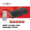 ADA Club3D HDMI 2.0 4K60Hz UHD Switchbox 4 ports