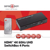 Club 3D CSV-1370 HDMI 2.0 4K60Hz UHD Switchbox Club 3D CSV-1370 HDMI 2.0 4K60Hz UHD Switchbox