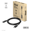 Club 3D CAC-1087 DisplayPort 1.4 - HDMI Kábel, 3 m Club 3D CAC-1087 DisplayPort 1.4 - HDMI Kábel, 3 m