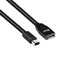 ADA Club3D Mini DisplayPort to DisplayPort1.4 Extension Cable 8K60Hz DSC1.2 HBR3 HDR M/F 1m/3.28 ft