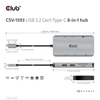 Club 3D CSV-1593 8in1 USB-C HUB