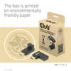Club 3D CAC-1528 USB Type-C Szögletes adapter, 2 db Club 3D CAC-1528 USB Type-C Szögletes adapter, 2 db