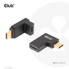 Club 3D CAC-1528 USB Type-C Szögletes adapter, 2 db Club 3D CAC-1528 USB Type-C Szögletes adapter, 2 db