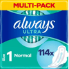 Always Ultra Egészségügyi betét, Normál (114 db) Always Ultra Egészségügyi betét, Normál (114 db)