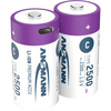 Ansmann Li-ion baby akkumulátor 2500mAh, 2db Ansmann Li-ion baby akkumulátor 2500mAh, 2db