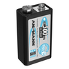 Ansmann Ni-MH 9V/6LR61 300mAh akkumulátor (5035453) Ansmann Ni-MH 9V/6LR61 300mAh akkumulátor (5035453)