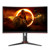 AOC Ívelt Gaming 165Hz VA monitor 27