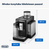 DeLonghi EXAM440.55.B Rivelia Onyx Black Automata kávéfőző DeLonghi EXAM440.55.B Rivelia Onyx Black Automata kávéfőző