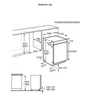 AEG FEE72910ZM Beépíthető mosogatógép AEG FEE72910ZM Beépíthető mosogatógép