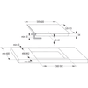 Gorenje GI601FMC G400 Indukciós főzőlap Gorenje GI601FMC G400 Indukciós főzőlap