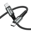 Dyras CAB-X288BK Adat- és töltőkábel, Type-C Type-C, 1m Dyras CAB-X288BK Adat- és töltőkábel, Type-C Type-C, 1m