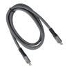 Avax CB902 THUNDER fonott USB-C kábel, 1 m, viharszürke Avax CB902 THUNDER fonott USB-C kábel, 1 m, viharszürke