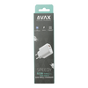 Avax CH360 SPEEDY 65W GaN hálózati töltő USB-A /Type C, fehér Avax CH360 SPEEDY 65W GaN hálózati töltő USB-A /Type C, fehér