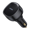 Baseus Enjoyment Pro 55W, USB Type-A autós gyorstöltő, iPhone automata behúzós kábellel