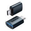Baseus Ingenuity Mini USB Type-C – USB Type-A OTG adapter, kék Baseus Ingenuity Mini USB Type-C – USB Type-A OTG adapter, kék