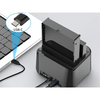 Conceptronic HDD/SSD Dokkoló - DONN12B (2 fiók, USB3.0, 2,5/3,5