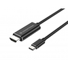 Conceptronic ABBY04B USB-C - HDMI Kábel, 2 m Conceptronic ABBY04B USB-C - HDMI Kábel, 2 m