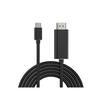 Conceptronic Kábel - ABBY04B (USB-C to HDMI, 4K/30Hz, 2m, fekete)