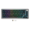 COOLER MASTER Vezeték Nélküli Billentyűzet CK721 65% RGB Mechanikus Gaming, Brown Switch, Space Grey, magyar