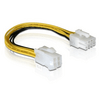 Delock 8 pin EPS - 4 pin ATX/P4 kábel, 15cm (82405)
