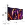 55E7NQPRO 4K UHD Smart QLED TV