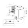 Whirlpool WI 7020 P Beépíthető mosogatógép Whirlpool WI 7020 P Beépíthető mosogatógép