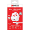 Skross 45W PD USB gyorstöltő + 1,6 m USB-C kábel (1.302424) Skross 45W PD USB gyorstöltő + 1,6 m USB-C kábel (1.302424)