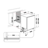 Whirlpool WIC 3C26 F Ugradbena perilica posuđa Whirlpool WIC 3C26 F Ugradbena perilica posuđa