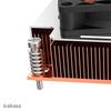 Akasa Intel LGA1700 Alacsony Profilú CPU-hűtő (AK-CC7402BT01) Akasa Intel LGA1700 Alacsony Profilú CPU-hűtő (AK-CC7402BT01)