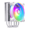 COOLER MASTER CPU hűtő HYPER 212 HALO WHITE ARGB, LGA1700 támogatással, fehér