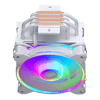 COOLER MASTER CPU hűtő HYPER 212 HALO WHITE ARGB, LGA1700 támogatással, fehér