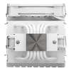 COOLER MASTER CPU hűtő HYPER 622 HALO WHITE EDITION, LGA1700 támogatással, fehér