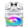 COOLER MASTER CPU hűtő HYPER 622 HALO WHITE EDITION, LGA1700 támogatással, fehér