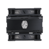 COOLER MASTER CPU hűtő MASTERAIR MA612 STEALTH, LGA1700 támogatással, fekete