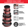 Tefal Ingenio Daily Chef L3989402 Edénykészlet, 10 db-os