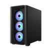 Asus A23 Plus Micro-ATX Számítógépház, fekete