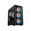 Cooler Master MasterBox 600 edzett üveg számítógépház négy ARGB ventilátorral fekete Cooler Master MasterBox 600 edzett üveg számítógépház négy ARGB ventilátorral fekete