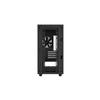 DeepCool Számítógépház - CH370 (fekete, ablakos, 1x12cm ventilátor, Mini-ITX / Micro-ATX, 2xUSB3.0)