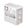 DeepCool Számítógépház - CH560 WH (fehér, 3x14cm + 1x12 ventilátor, Mini-ITX / Mico-ATX / ATX / E-ATX, 2xUSB3.0)