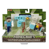 Mattel Minecraft figuraszett - Steve és a páncélozott ló (HDV39) Mattel Minecraft figuraszett - Steve és a páncélozott ló (HDV39)
