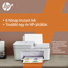 HP DeskJet 4120E multifunkciós színes tintasugaras nyomtató, A4, ADF, Wi-Fi, HP+, 6 hónap Instant Ink (26Q90B) HP DeskJet 4120E multifunkciós színes tintasugaras nyomtató, A4, ADF, Wi-Fi, HP+, 6 hónap Instant Ink (26Q90B)