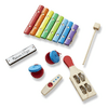 Melissa & Doug hangszerek, zenekar a dobozban, rázd-fújd-koppintsd Melissa & Doug hangszerek, zenekar a dobozban, rázd-fújd-koppintsd