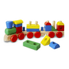 Melissa & Doug fa készségfejlesztő játék, építs vonatot Melissa & Doug fa készségfejlesztő játék, építs vonatot