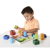Melissa & Doug fa készségfejlesztő játék, 3d formaegyeztető Melissa & Doug fa készségfejlesztő játék, 3d formaegyeztető