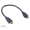 KAB Akasa HDMI 4K kábel - AK-CBHD25-30BK - 30 cm