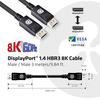 KAB Club3D DisplayPort 1.4 HBR3 8K60Hz 28AWG kábel M/M - 3m